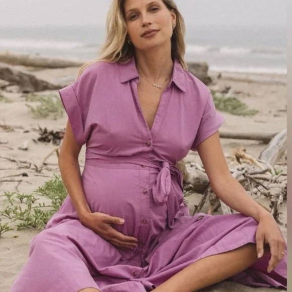 Hatch Dresses & Skirts - Hatch Collection Silvana Dress | Orchid Mauve | Size 1 (S/4-6) | EUC